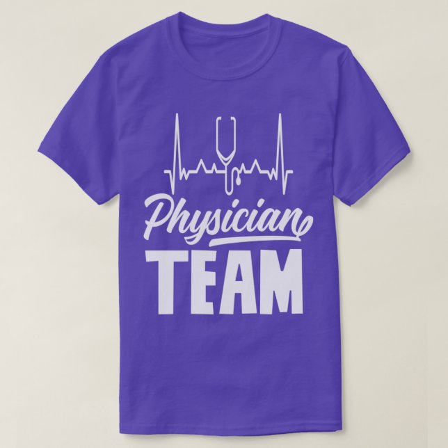 Ärzteteam Doktorand MD 1 T-Shirt (Design vorne)