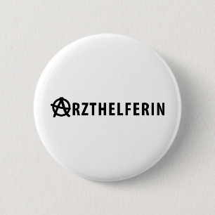 Arzthelferin Ikone Button