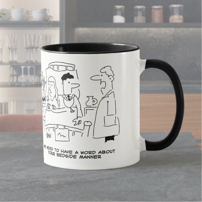 Ärztin auf der Schlafseite nicht richtig medizinis Tasse (Von Creator hochgeladen)
