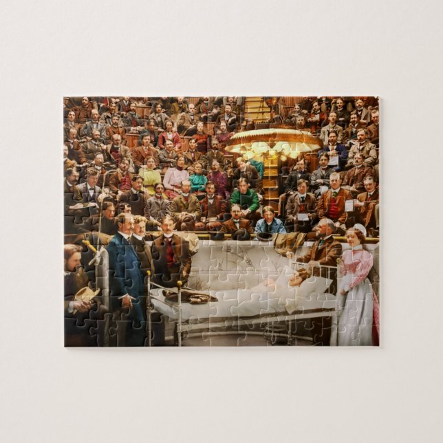 Ärztin - Chirurg - Praxis macht perfekt 1900 Puzzle (Horizontal)