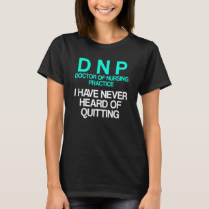 Ärztin für Krankenpflege, die die Nurse verlassen  T-Shirt