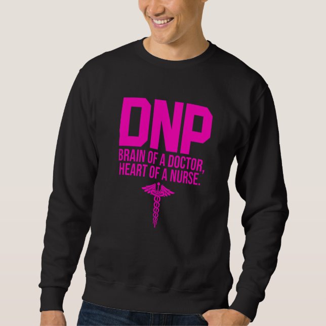 Ärztin für Krankenpflege Hirn Rn Nurse 3 Sweatshirt (Vorderseite)