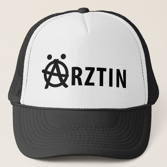 Ärztin Ikone Truckerkappe (Vorderseite)