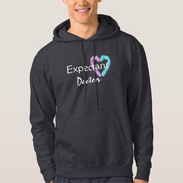 Ärztin in dunkelgrau hoodie (Vorderseite)