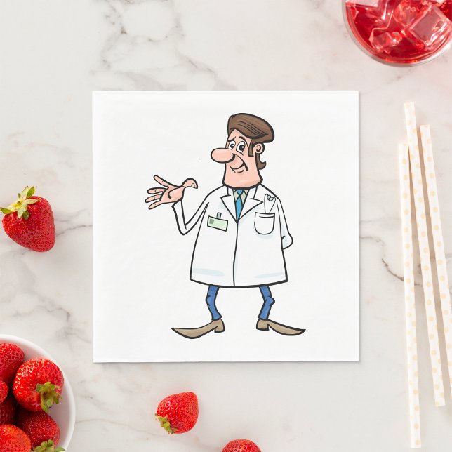 Ärztin Napkins Serviette (Von Creator hochgeladen)