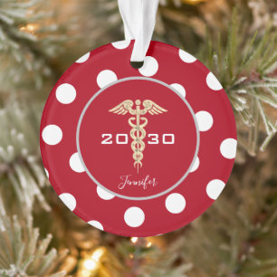 Ärztin Personalisierte Weihnachten Ornament