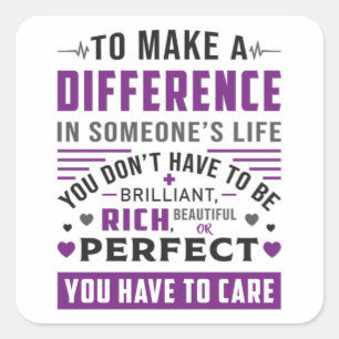 Ärztliche Assistentin Ärztin Medical Hospital Funn Quadratischer Aufkleber