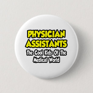 Ärztliche Asst... Coole Kinder der Med World Button