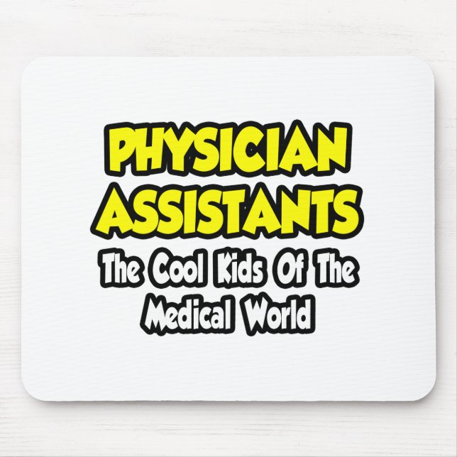 Ärztliche Asst... Coole Kinder der Med World Mousepad (Vorne)