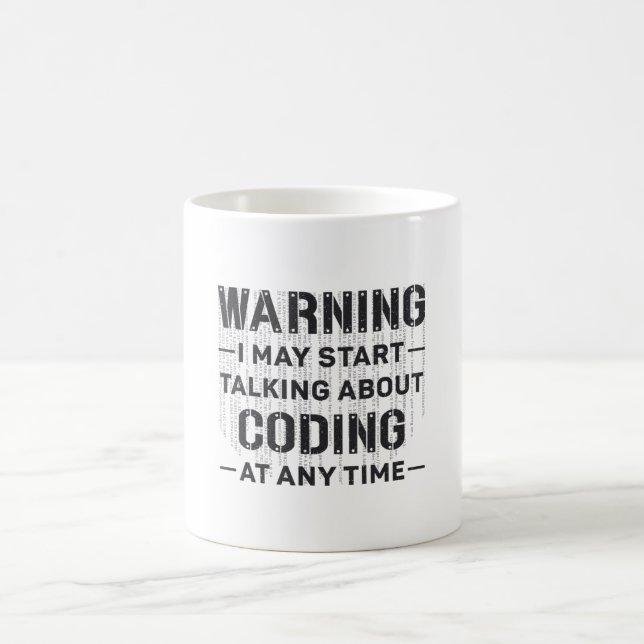 Ärztliche Coder-Warnung: Ich kann mit dem Codieren Kaffeetasse (Mittel)