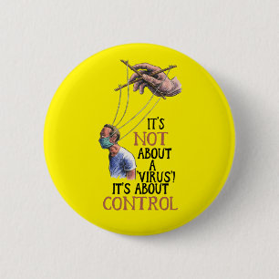 Ärztliche Freiheit Impfverbot Button