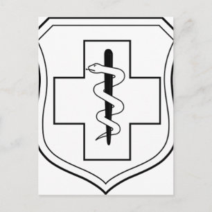 Ärztliche Krankenschwester Medizinstanz Destiny's  Postkarte
