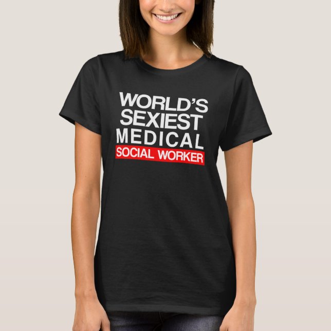 Ärztliche Sozialarbeiter MSW T-Shirt (Vorderseite)