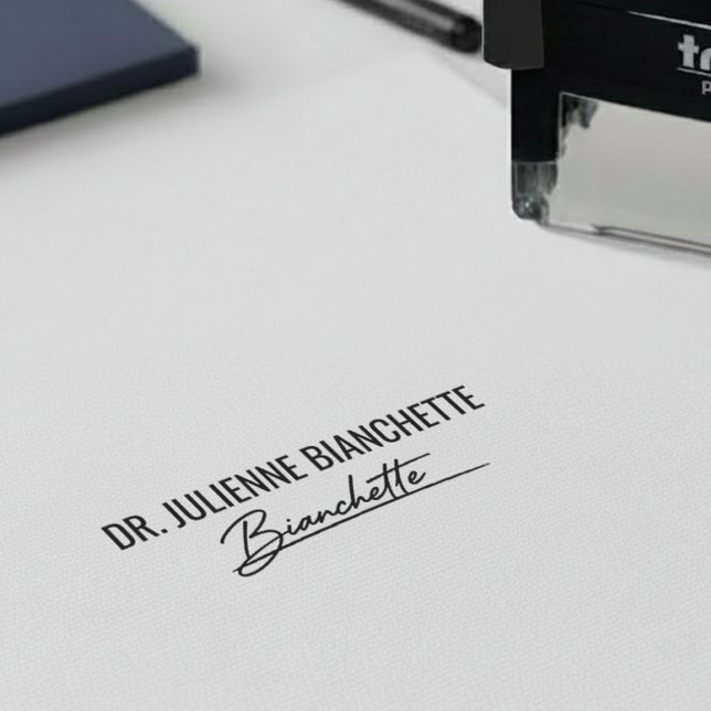 Ärztliche Unterschrift Professional Office Permastempel (Von Creator hochgeladen)