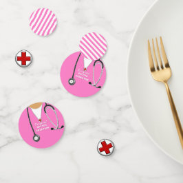 Ärztlicher Abschluss der Medizinschule Confetti Konfetti