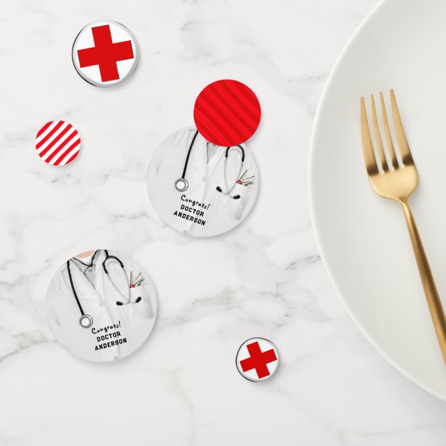 Ärztlicher Abschluss der Medizinschule Confetti Konfetti (Gruppe)