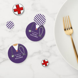 Ärztlicher Abschluss Konfetti