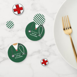 Ärztlicher Abschluss Konfetti