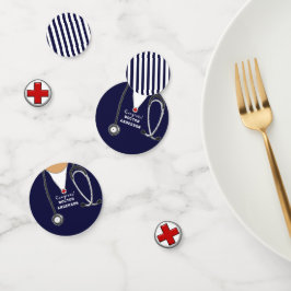 Ärztlicher Abschluss Konfetti