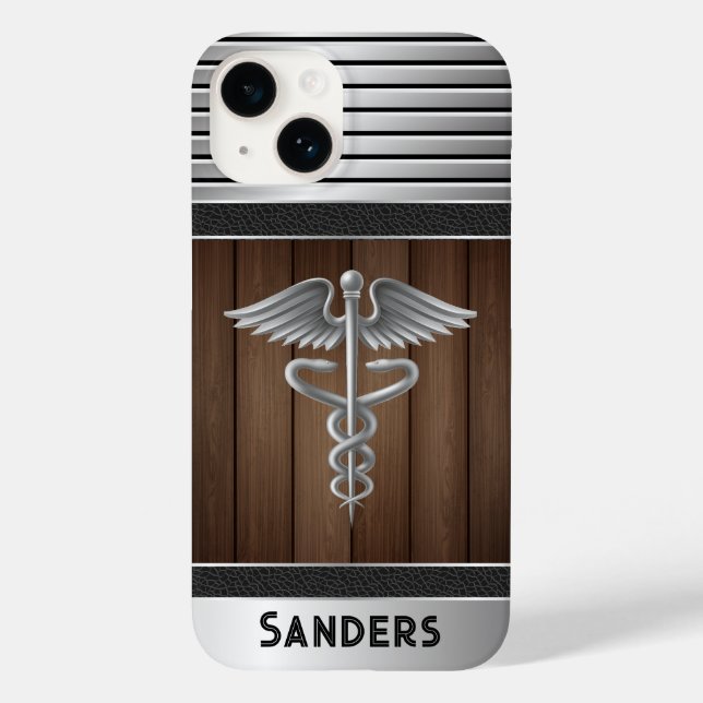 Ärztlicher Arzt Personalisiert Case-Mate iPhone Hülle (Rückseite)
