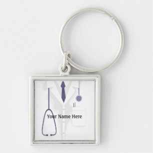 Ärztlicher Labrador-Coat-Jacket Doctor Premium-Sc Schlüsselanhänger