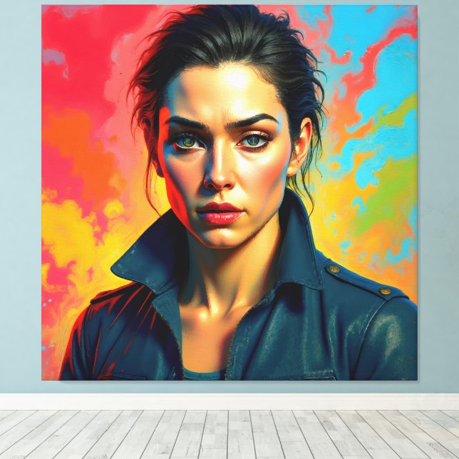 AS 15000 – „Sofia“ - Vigilant Leinwanddruck (Insitu (Holzboden))