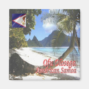 AS - Amerikanisch Samoa - Ofu Olosega Magnet