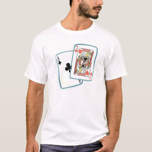 As and Jack Poker Cards T-Shirt
