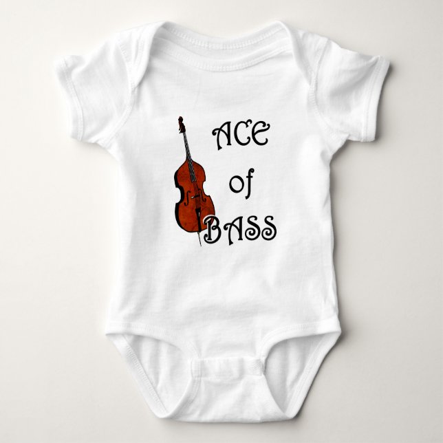 As des Basses Baby Strampler (Vorderseite)