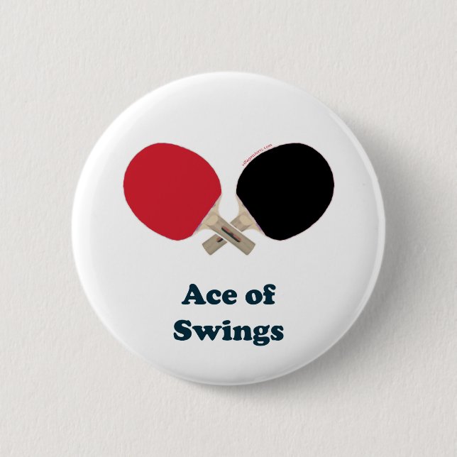 As des Schwingen-Klingelns Pong Button (Vorderseite)