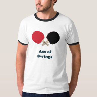 As des Schwingen-Klingelns Pong T-Shirt