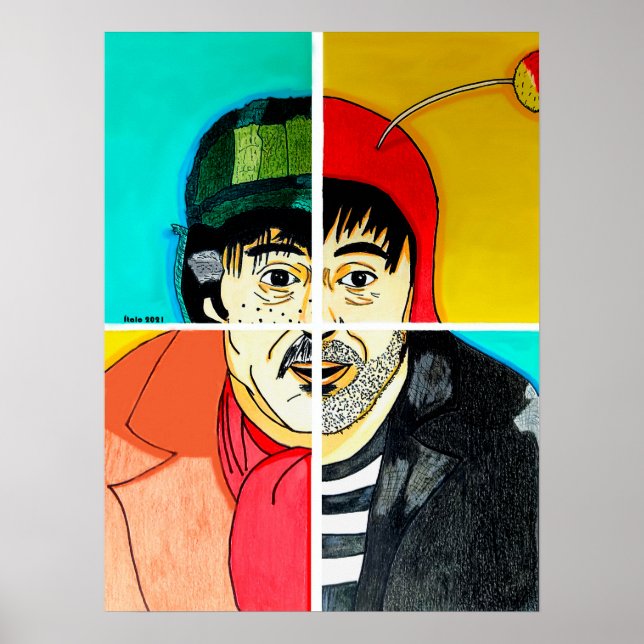 As Faces de Chespirito Poster (Vorne)