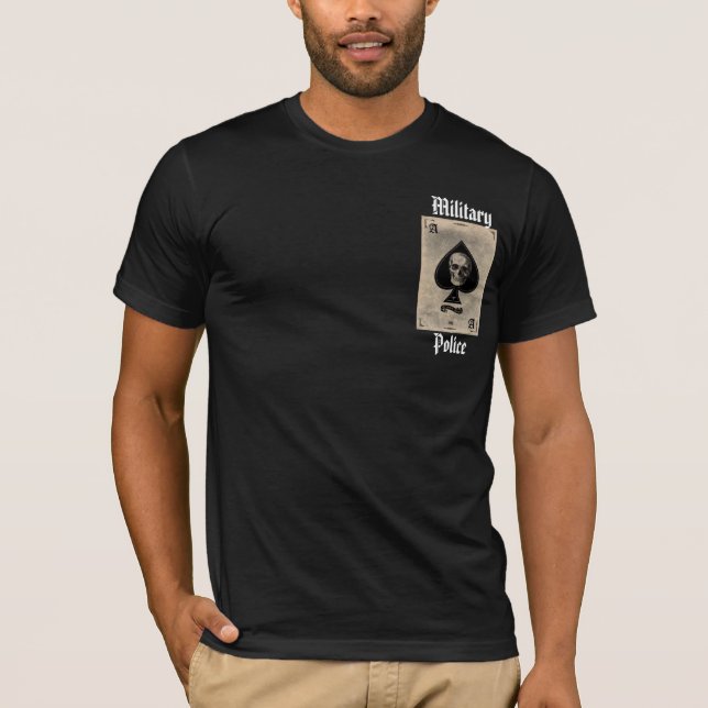 As, Militär, Polizei T-Shirt (Vorderseite)