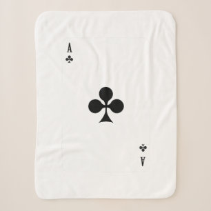 As of Club Playing Card Funny Matching Halloween Sherpadecke