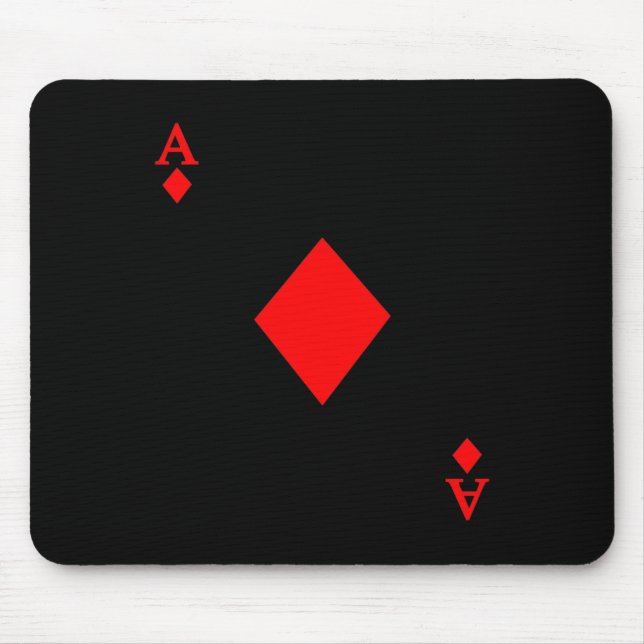 As of Diamond Deck of Cards Halloween Costume Mousepad (Vorne)
