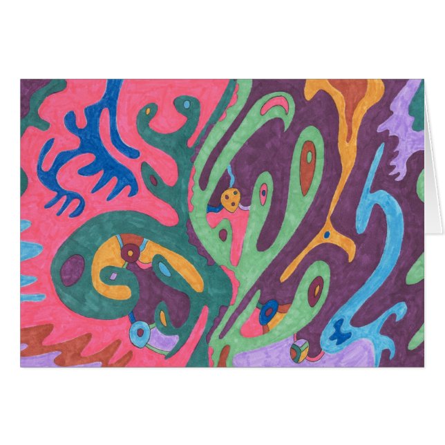 "As One" Abstrakte Kunst (Vorderseite (Horizontal))
