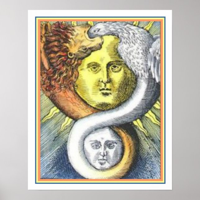 "As Oove So Under" Alchemy Print 16 x 20 Poster (Vorne)