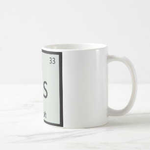 As - Periodic Table of Airsoft Sports Chemistry Tasse