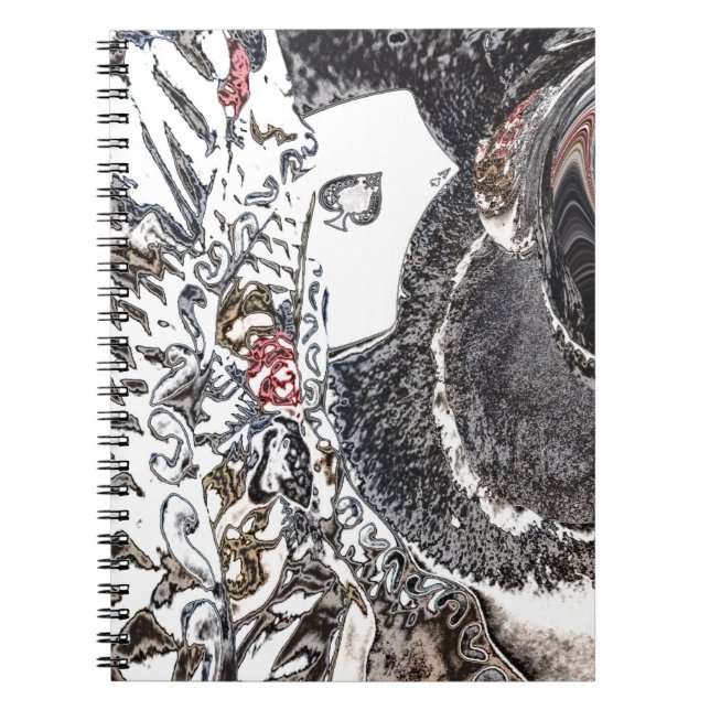 "As-Rosen " Notizblock (Vorderseite)