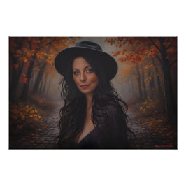 As The Season Turns To Velvet Poster