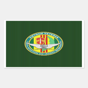 ASA 146. Pilot Avn-(Eisenbahn) Rechteckiger Aufkleber