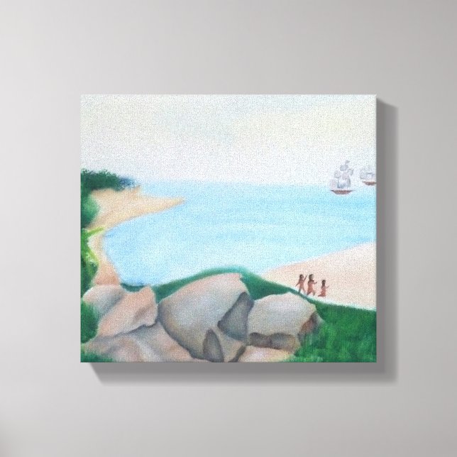 ASA CREATON Puerto Rico evil arrival Leinwanddruck (Vorderseite)