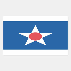 Asahikawa-Flagge Hokkaido-Präfektur Japan-Symbolik Rechteckiger Aufkleber