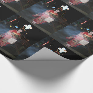 Asakusa Geisha Neo Tokio Geschenkpapier