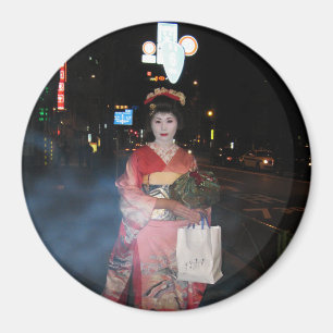 Asakusa Geisha Neo Tokyo Magnet