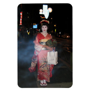 Asakusa Geisha Neo Tokyo Magnet