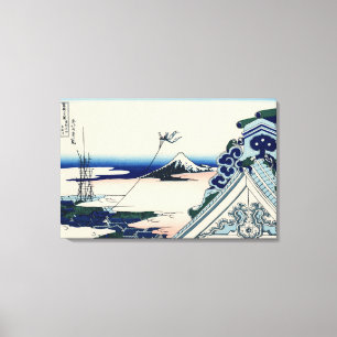 Asakusa Honganji Tempel in der östlichen Hauptstad Leinwanddruck