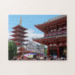 Asakusa Pagoda Sensoji Shinto Schrein Tokio Japan Puzzle