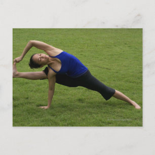 Asana Yoga Postkarte