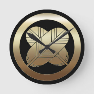 asano kamon Familienwappen Uhr